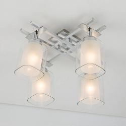 Citilux Риволи CL104140 Люстра с поворотными плафонами Алюминий