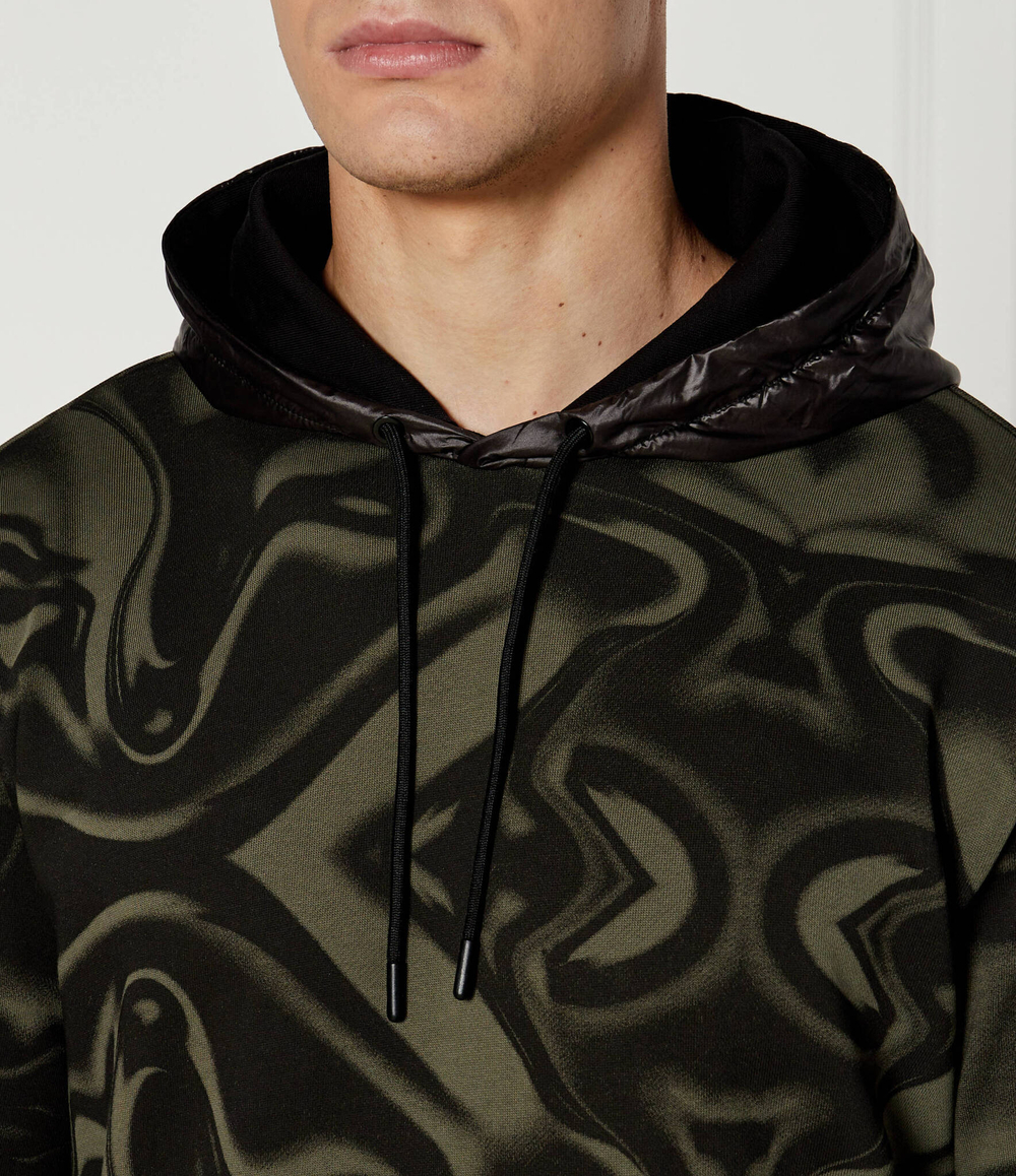 Худи EA7 - оливковый(6DPM09 PJOGZ)