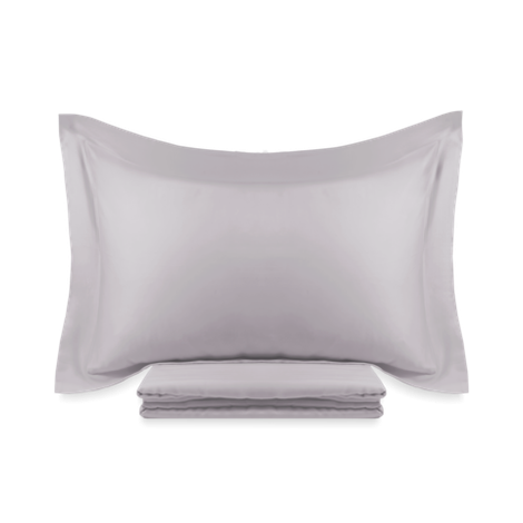 Однотонное постельное белье из сатина | Grey