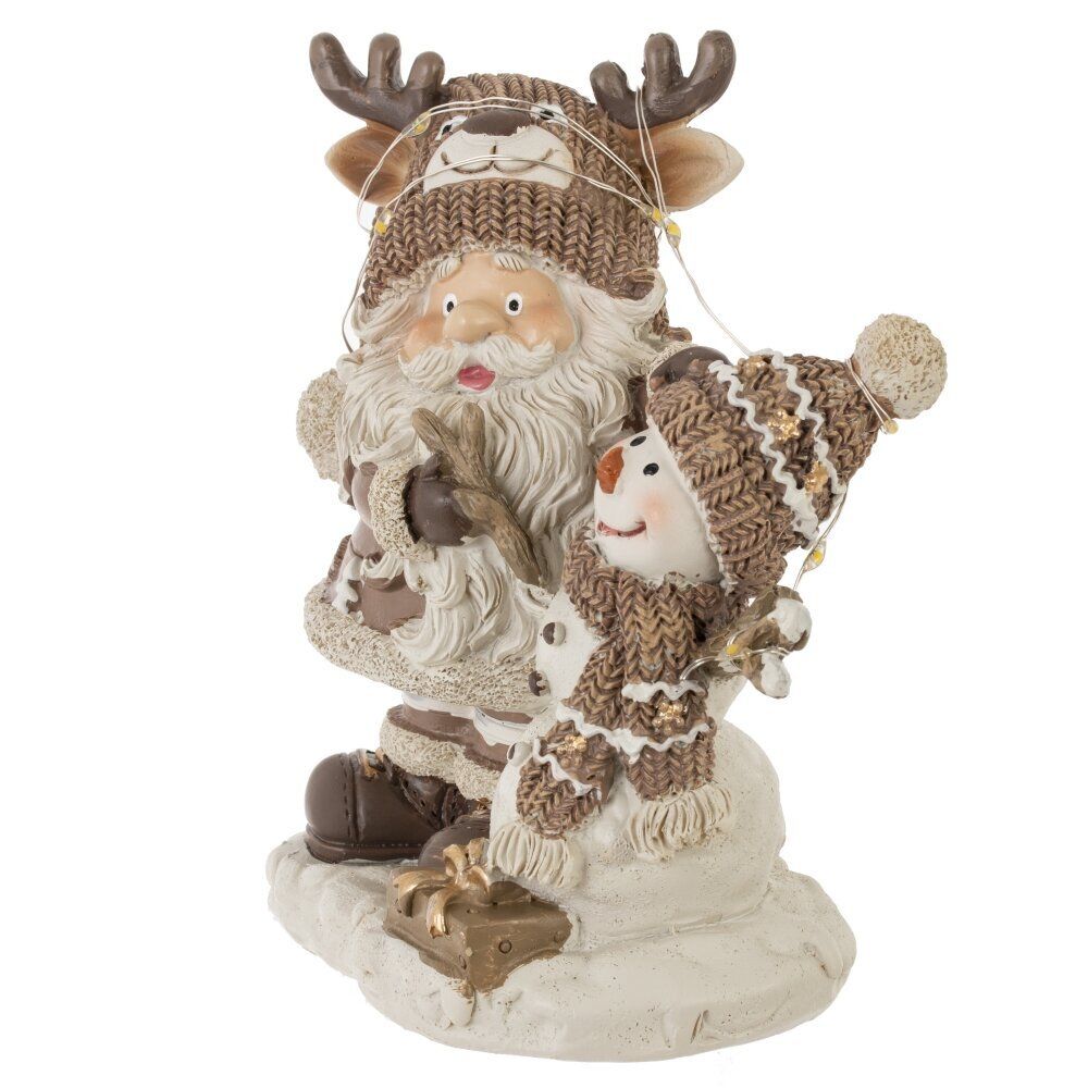 GAEM Фигурка декоративная "Дед Мороз", с подсветкой (3хLR44,н/п), L1, L11 W6,5 H12,5 см, 2в.