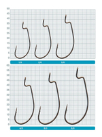 Офсетный крючок 5511 № 2/0 (5 шт)