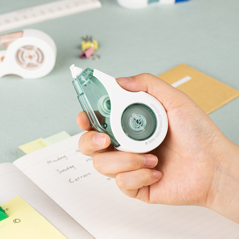 Корректирующий роллер DELI "Stronger adhesion",  5 мм х 12 м, ассорти