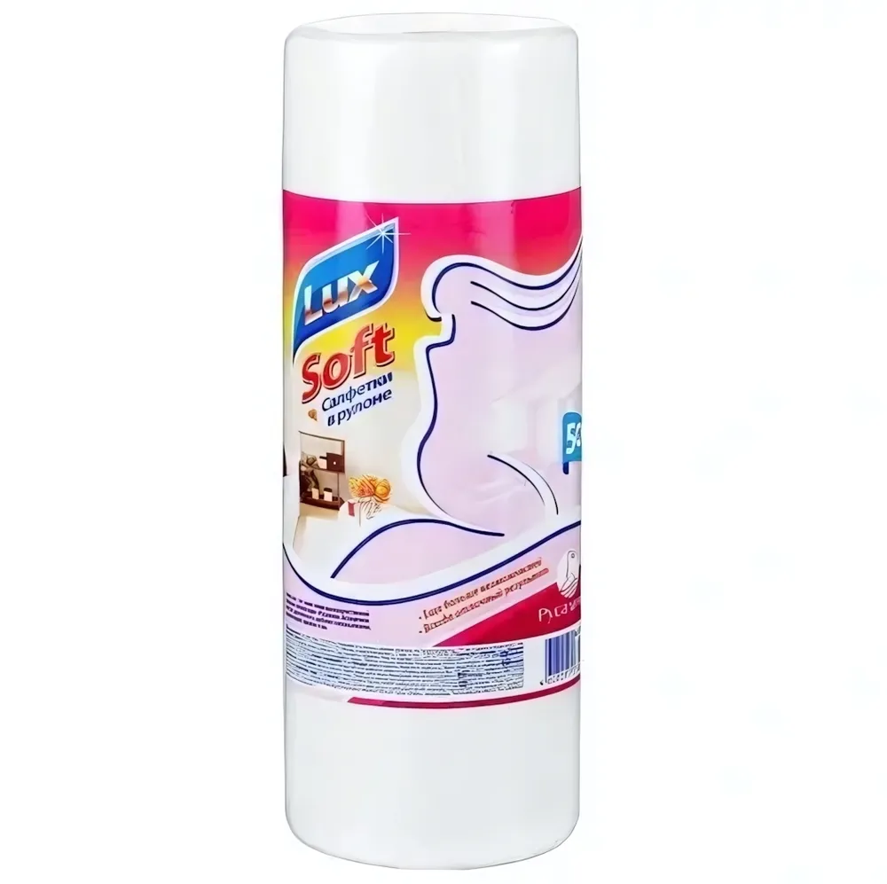 Салфетки Soft Lux в рулоне 50шт