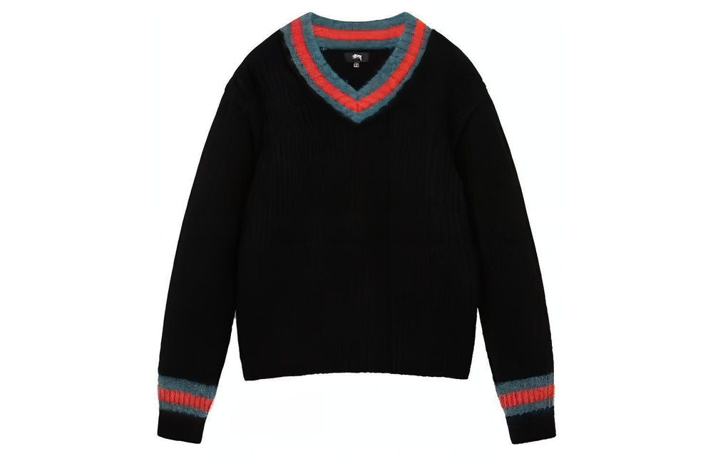 Свитеры Stussy FW23 MOHAIR TENNIS SWEATER V, 117142