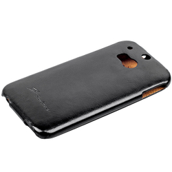 Чехол Fashion Case для HTC M8 с откидным верхом черный