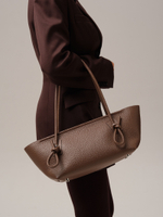 Кожаная сумка DBR 31340 коричневый какао