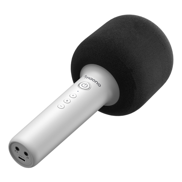 Микрофон караоке, белый