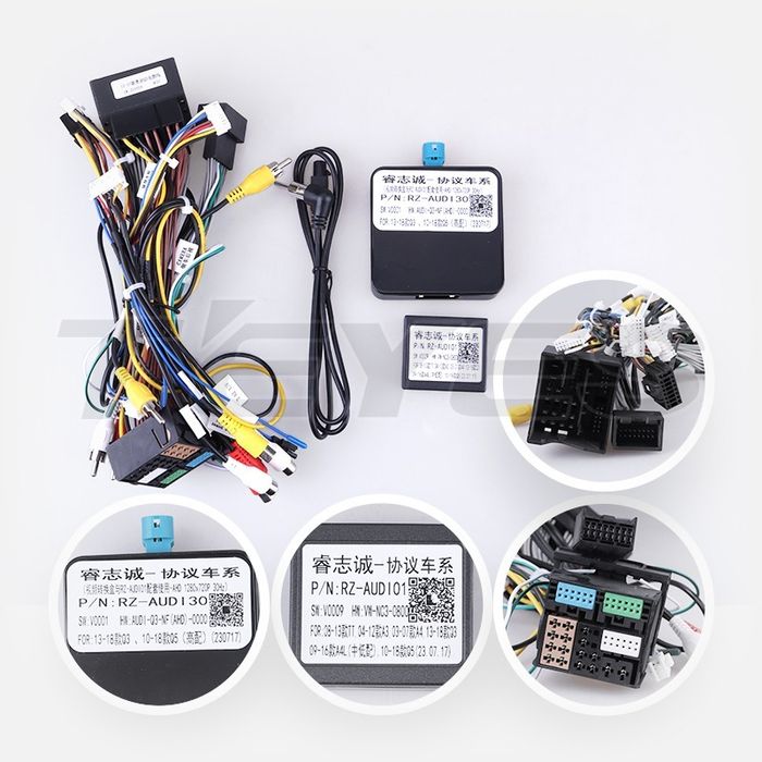 Магнитола для Audi Q3 2011-2019 (рамка 9) - Teyes CC3-2K-360 на Android 10, Быстрая, 2K QLED, CarPlay, 4G SIM-слот, 4 камеры в комплекте