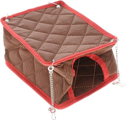 Домик квадратный стандарт подвесной, ткань 16х22х12см SHU-SHU д/грызунов sh-03021