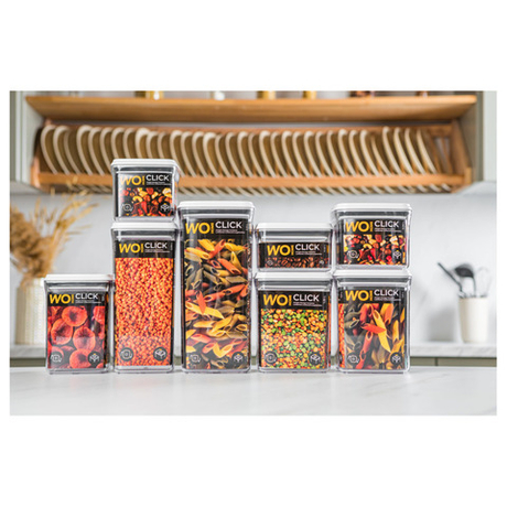 Контейнер для сыпучих продуктов 850мл Wo Home Click