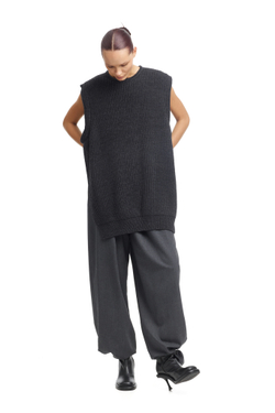 Жилет со съемным воротом WARM UP Graphite