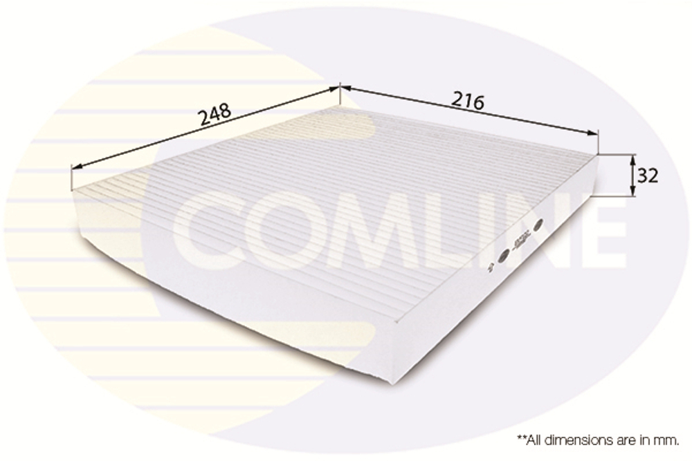 COMLINE - EKF122-CML - Filter, cabin air