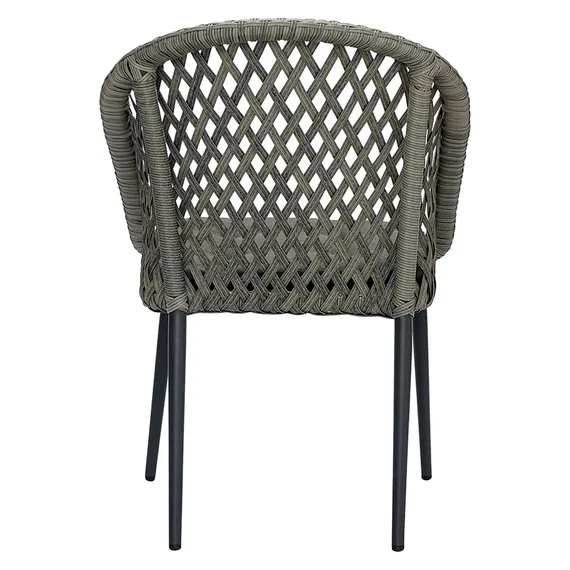 Плетеный стул Sverre, серый