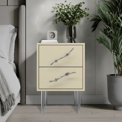 Тумба Арт Колор matte Стайл Сильвер Серый шелк матовый