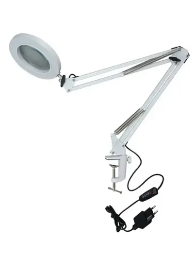 Настольная лампа-лупа TLD-568 White