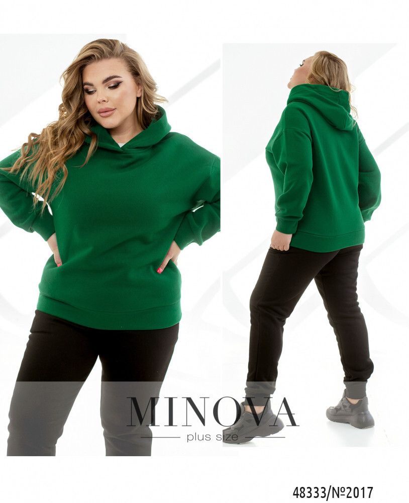 Худи 2017-зеленый Minova