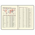 Еженедельник датированный 2025 А5 145х215 мм BRAUBERG "Augustus", под кожу, розовый, 115954