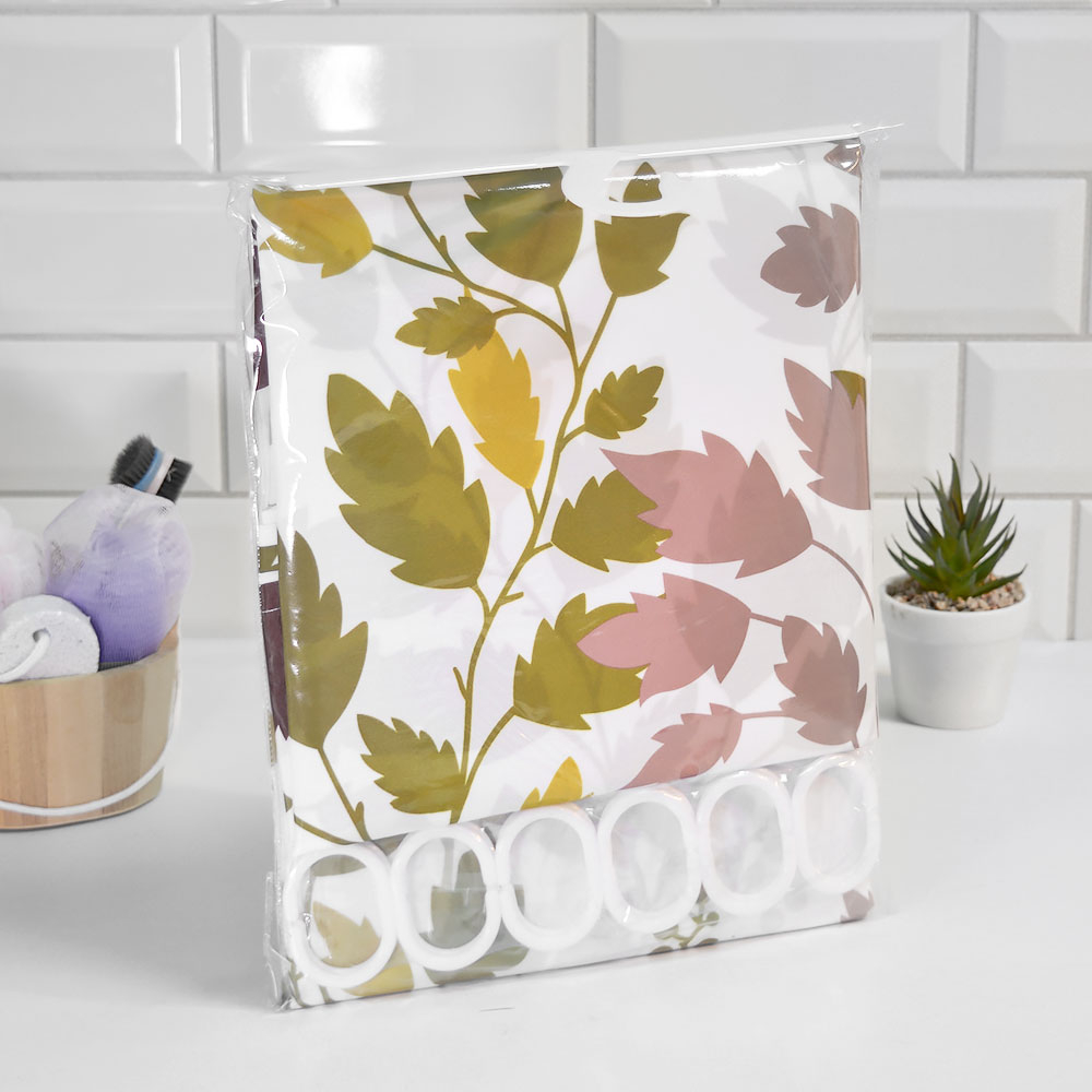 Штора для ванной 180*180см, полиэстер