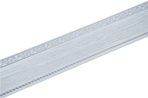 Планка ПВХ Есенин МАГЕЛЛАН Серебро/белый (Бленда)