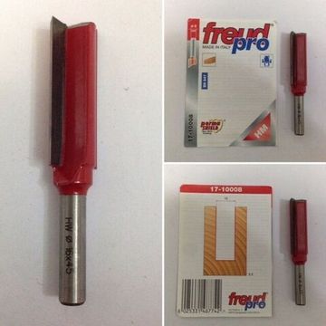 Фреза прямая торцевая (16х45; хвостовик 8 мм) FREUD PRO 17-10008