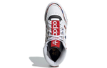 Adidas originals Drop Step Xl wear-resistant, non-slip, lightweight high-top sneakers for men and women with the same style of white, red and black