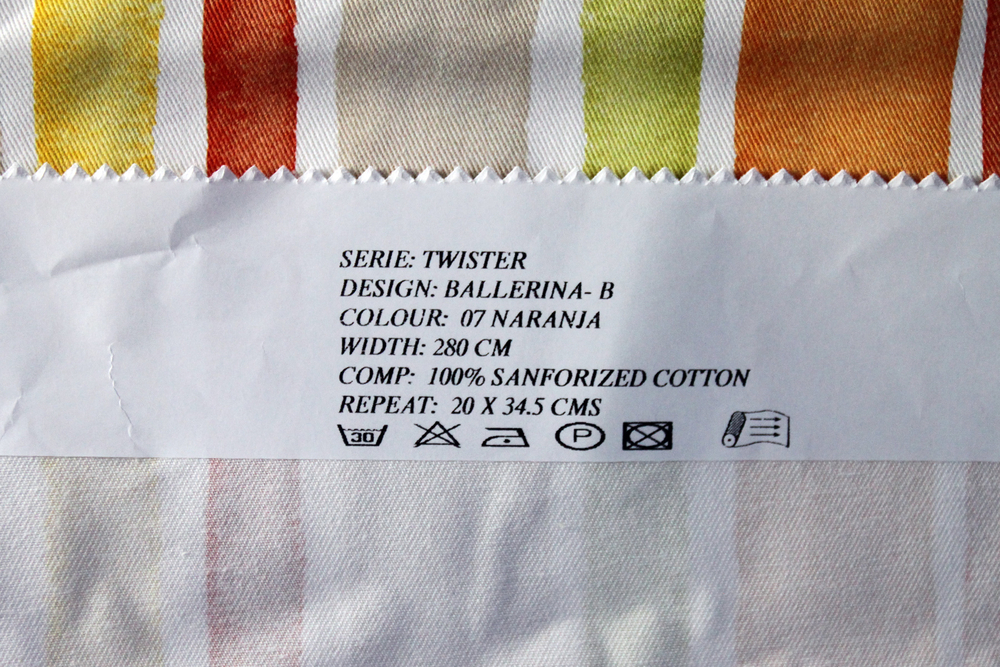 Терможаккард Twister Ballerina (Твистер Балерина) B 07 naranja