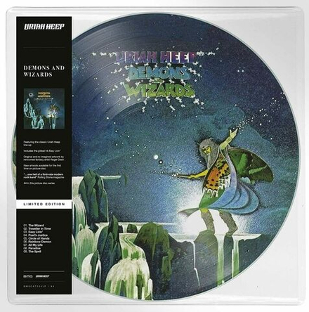 URIAH HEEP. Demons And Wizards (Limited Edition, Remastered, Picture Disc), LP Новая запечатанная виниловая пластинка