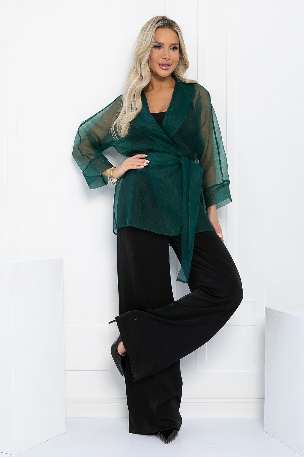 Жакет Случайная встреча (зеленый) Б13004-7М LT Collection