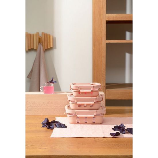 Контейнер для запекания, хранения и переноски продуктов Smart Solutions, 640 мл, бежевый