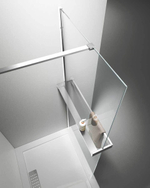 Душевая перегородка Walk-In HR VSW-4HR800CL, 800*2000, хром, стекло прозрачное