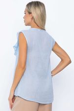 Блуза Поцелуй ветра (голубая) Б13894-7М LT Collection