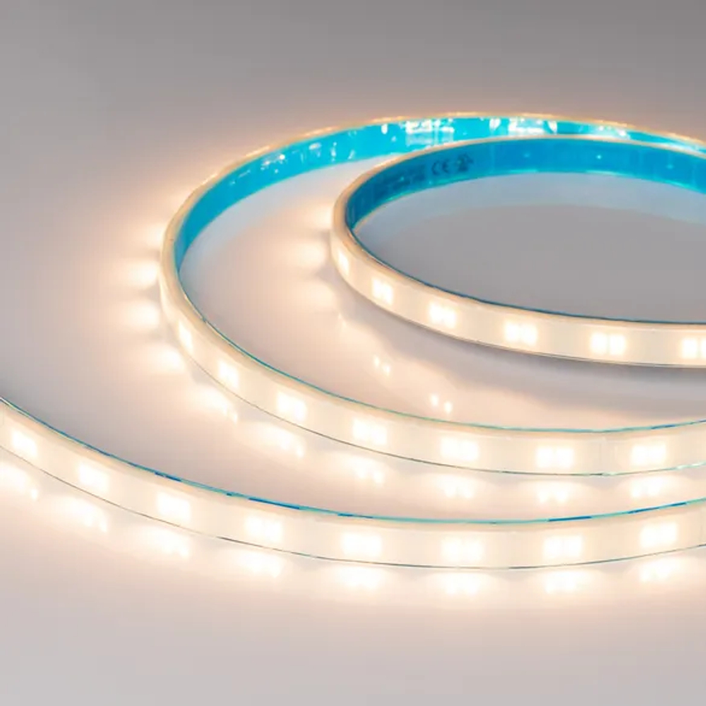 Светодиодная лента герметичная XRT-TPU-A80-12mm 24V Warm3000 (10 W/m, IP67, 10m) (Arlight, CRI>90) 058701