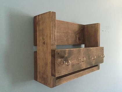 Ключница деревянная №4