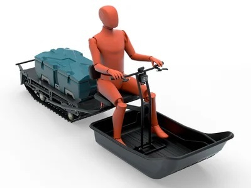Мотобуксировщик BALTMOTORS SNOWDOGX EXPEDITION 7.8 KW·H (электрический)