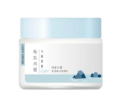 Легкий увлажняющий крем Round Lab 1025