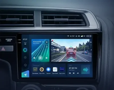 Магнитола для Honda Fit 3 2013-2020 (левый руль) - Airoc 2K AU-1912L (рамка 9) на Android 13, TS20, 12/512Гб, SIM-слот