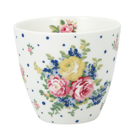 Чашка для латте Laura white