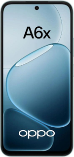 6.75" Смартфон OPPO A6x 6/256Gb,  NFC,  IPS,  120Гц,  6100мAч,  голубой
