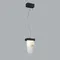 5438/12L HIGHTECH ODL_EX25 081 черный/металл/ смола под алебастр /акрил Подвес LED 12W 3000K 1489Лм FOROS