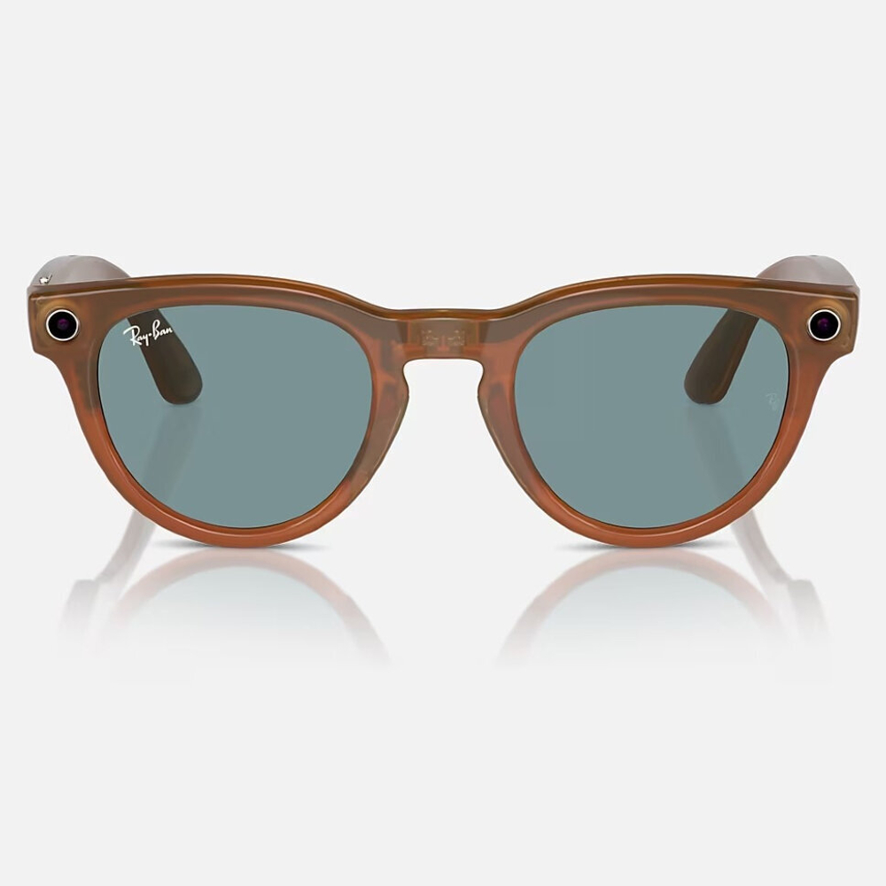 Ray-Ban Meta Headliner ( Цвет оправы - коричневый, цвет линз - синий )
