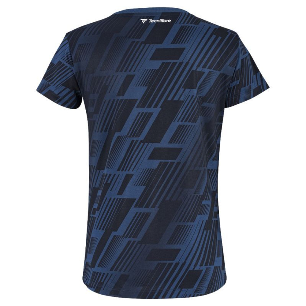 Женская теннисная футболка Tecnifibre X-Loop - marine