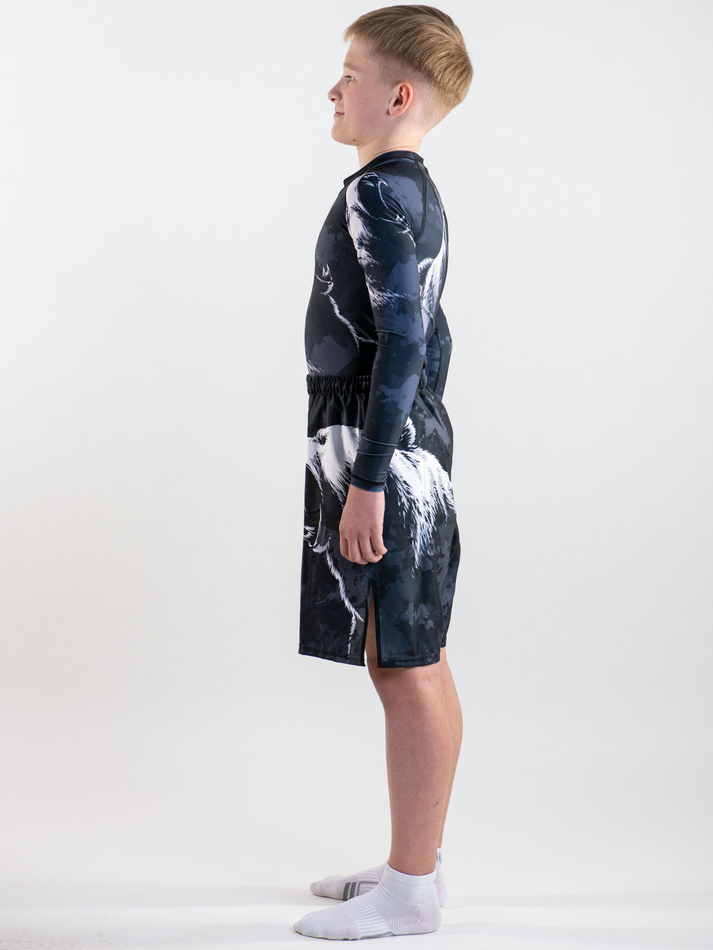 Рашгард для MMA Rusco Sport Grizzly, детский