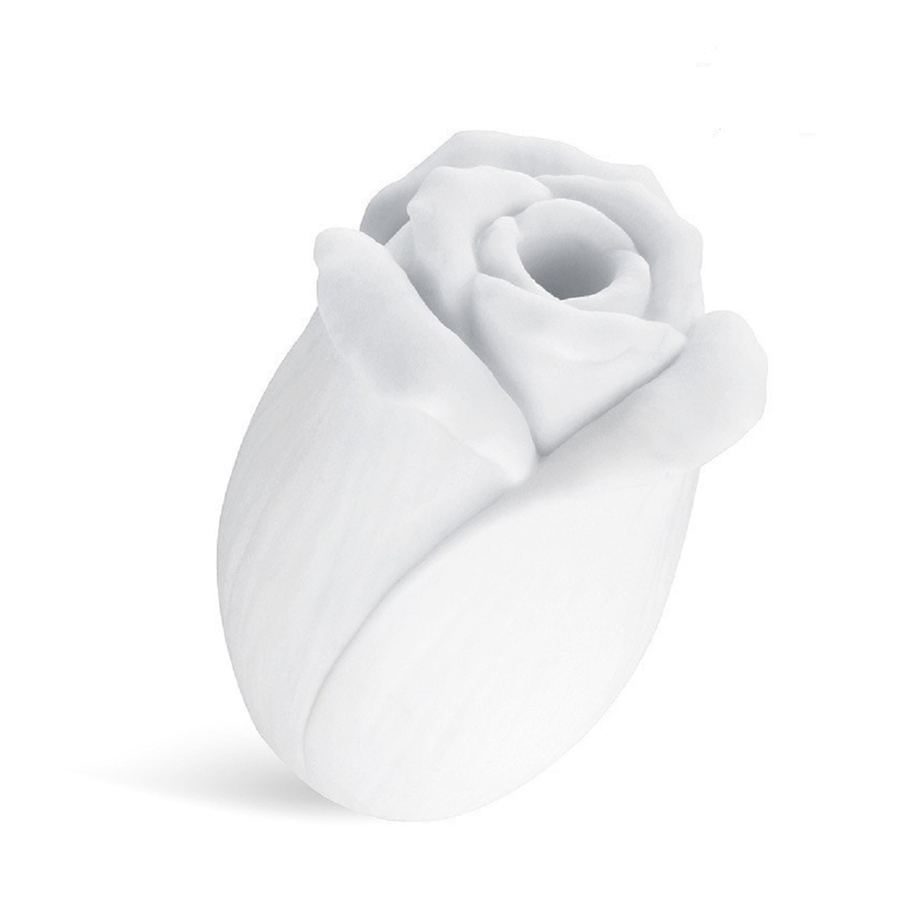 Мастурбатор White Rose белый 10 см