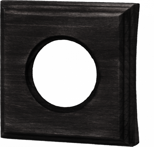 Рамка 1 постовая (Угольно-черный на бревно 240 мм) С.М. BF4C24-610-119
