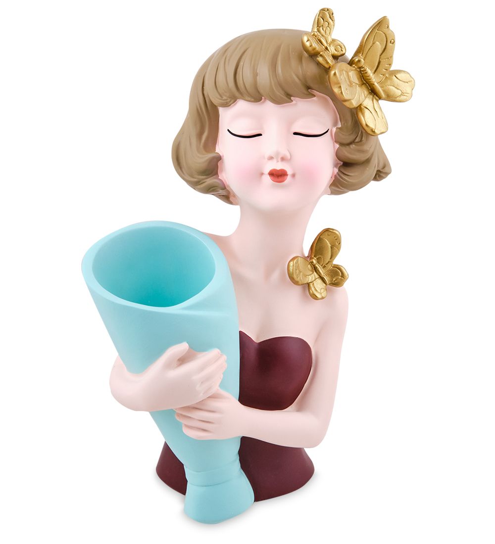 GAEM Home MF-106/1 Подставка «Девушка с бабочками»