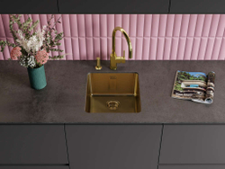 Мойка Tadzava 39-U/I-LG нерж.сталь/светлое золото 4993262