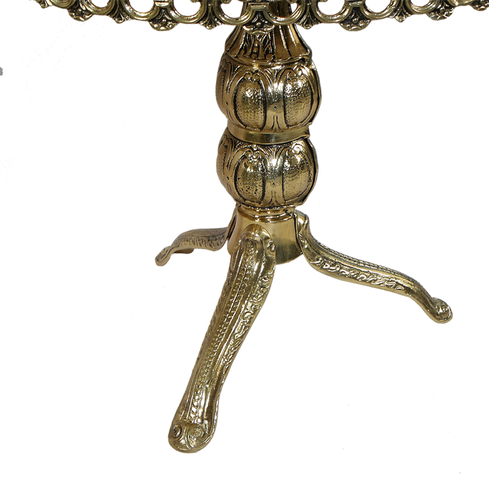 Bello De Bronze Столик Редонда большой с мраморной столешницей, золото