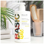 OLLIN BASIC LINE Шампунь для сияния и блеска с аргановым маслом 750мл/ Argan Oil Shine & Brilliance