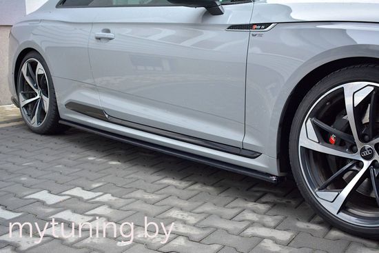 Сплиттеры накладок на пороги для AUDI RS5 B9 Coupe (17-...)