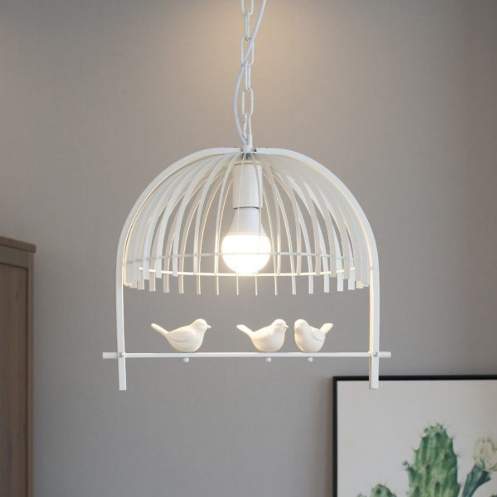 Подвесной светильник Home Light Астерия MMD-LED B013-1xE27 белый